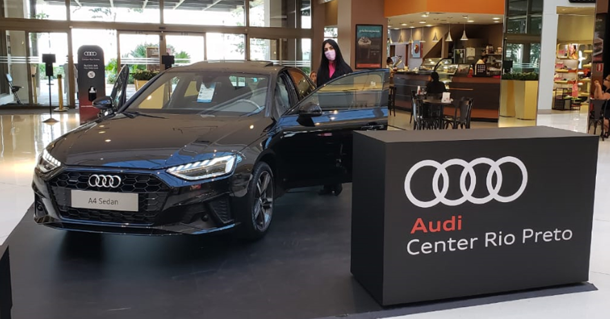 Audi A4 espera por você no Shopping Iguatemi Rio Preto