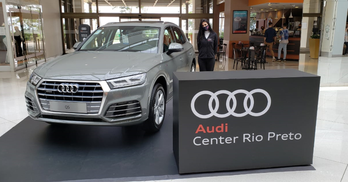 Venha conhecer o Audi Q5 no Shopping Iguatemi Rio Preto