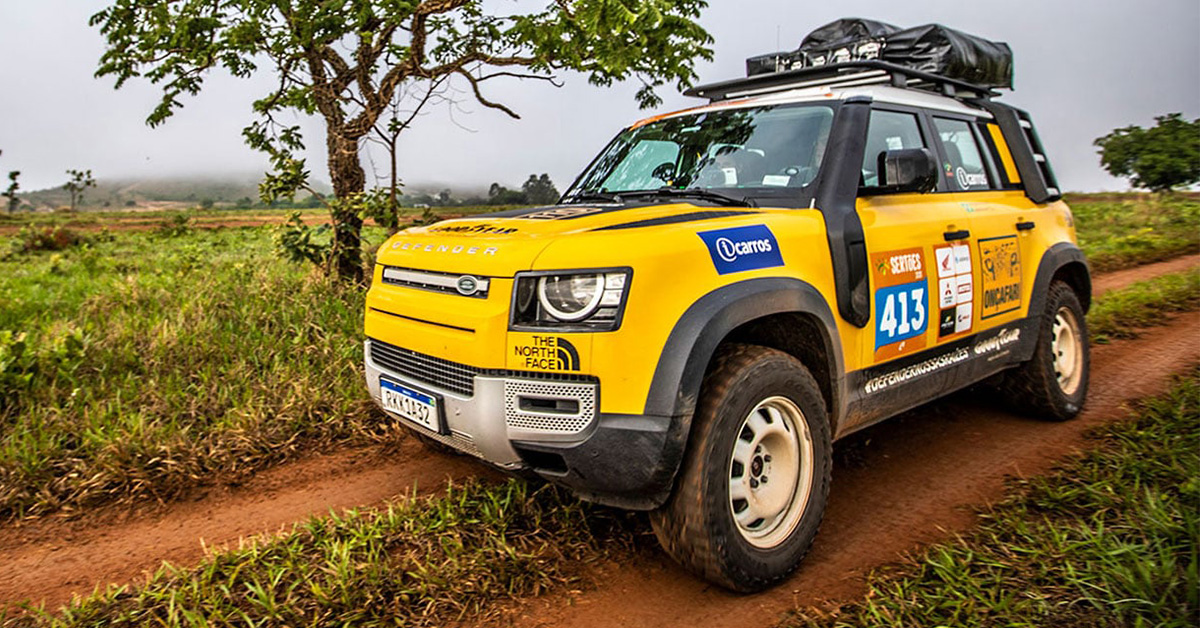 Novo Defender no Rally dos Sertões