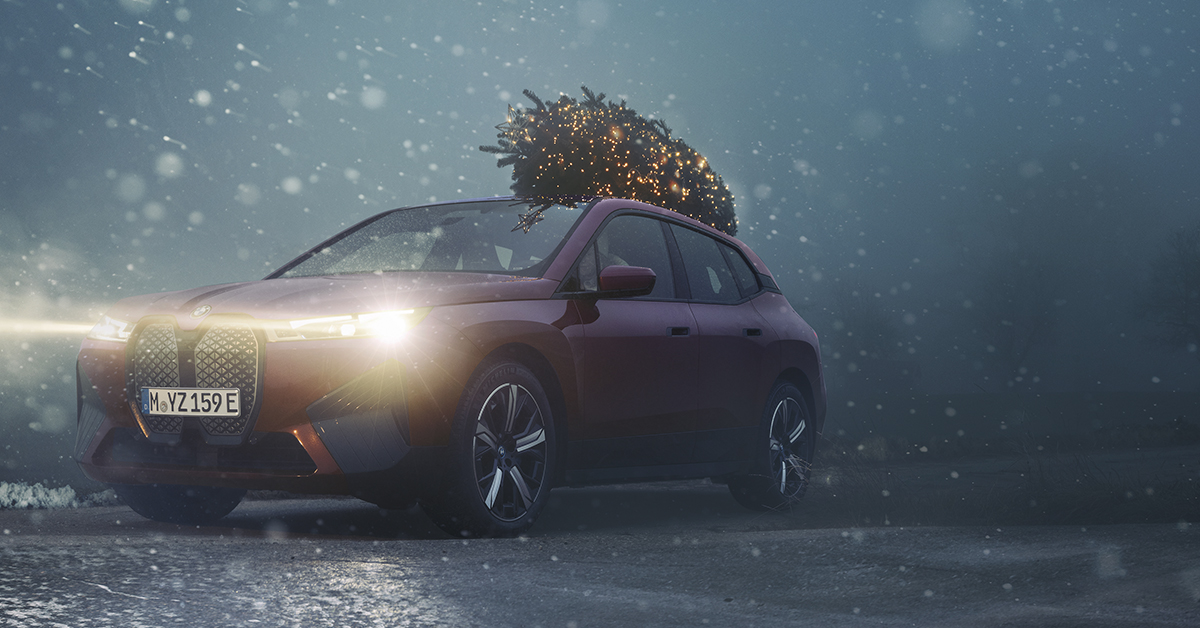 BMW utiliza tecnologia para desejar ‘Feliz Natal’ e ‘Feliz Ano Novo’ aos clientes da marca