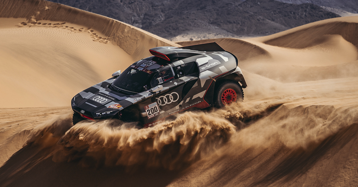 Audi RS Q e-tron conclui Rally Dakar 2022 com sucesso e inicia uma nova era