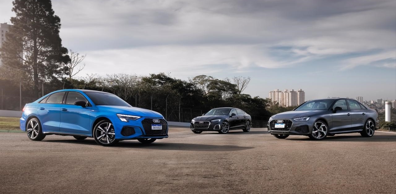 Audi lança A3, A4 e A5 no Brasil com motores modernos e sustentáveis