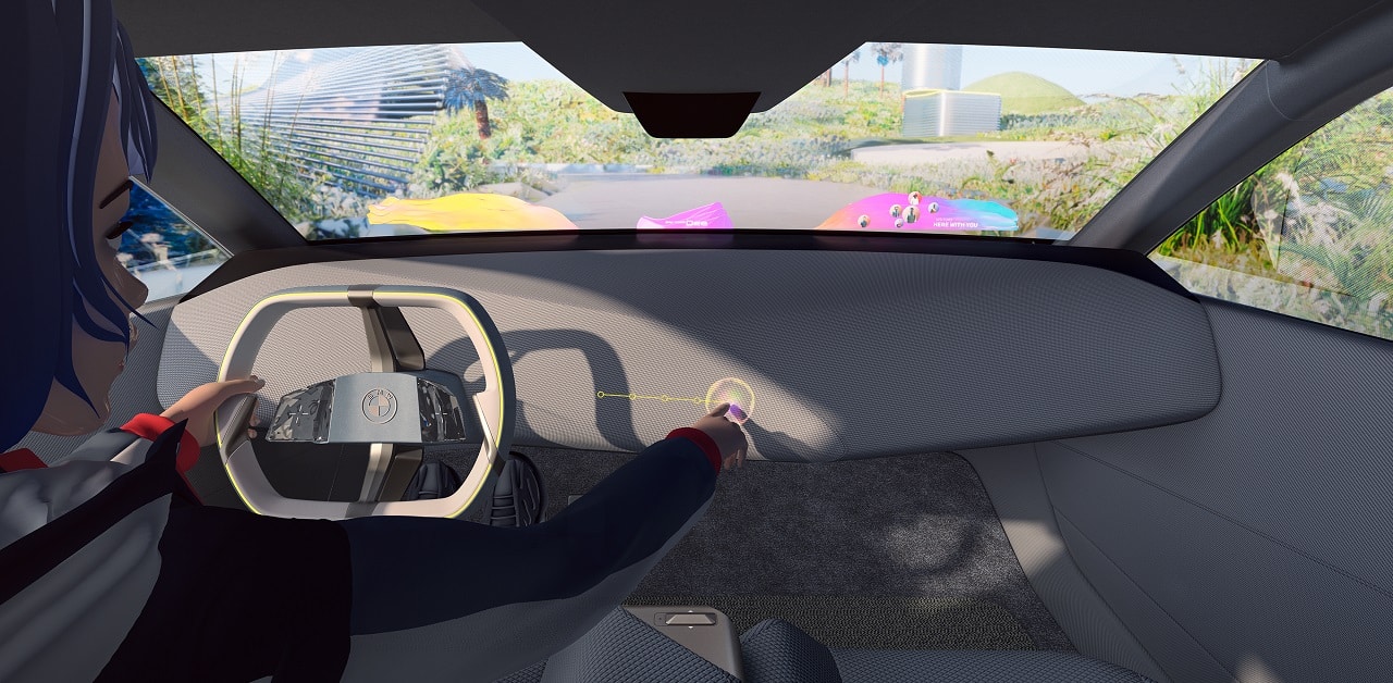 BMW une o mundo real e o virtual no conceito BMW i Vision Dee