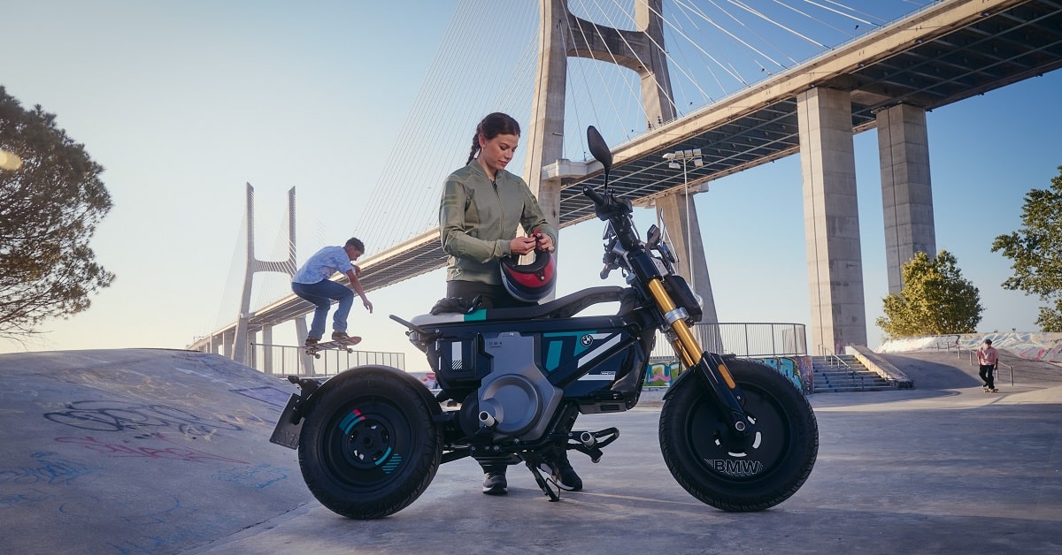 BMW Motorrad apresenta a urbana e elétrica BMW CE 02