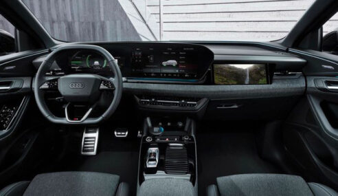 Audi Q6 e-tron traz interior conectado, sustentável e foco nos ocupantes