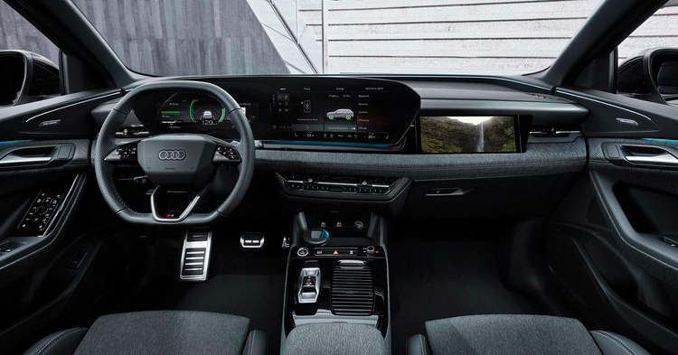 Audi Q6 e-tron traz interior conectado, sustentável e foco nos ocupantes