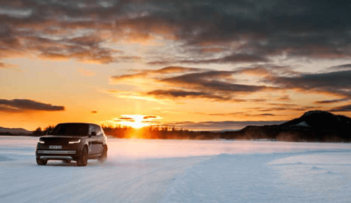 Range Rover todo elétrico passa por testes em temperaturas extremas