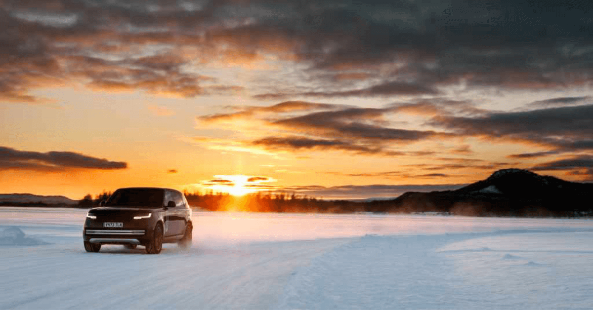 Range Rover todo elétrico passa por testes em temperaturas extremas