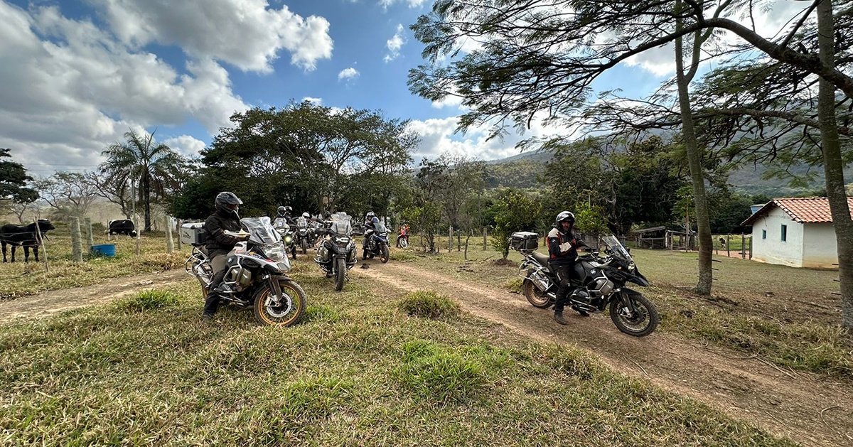 BMW Motorrad Euro Motors realiza tour pela Serra da Canastra