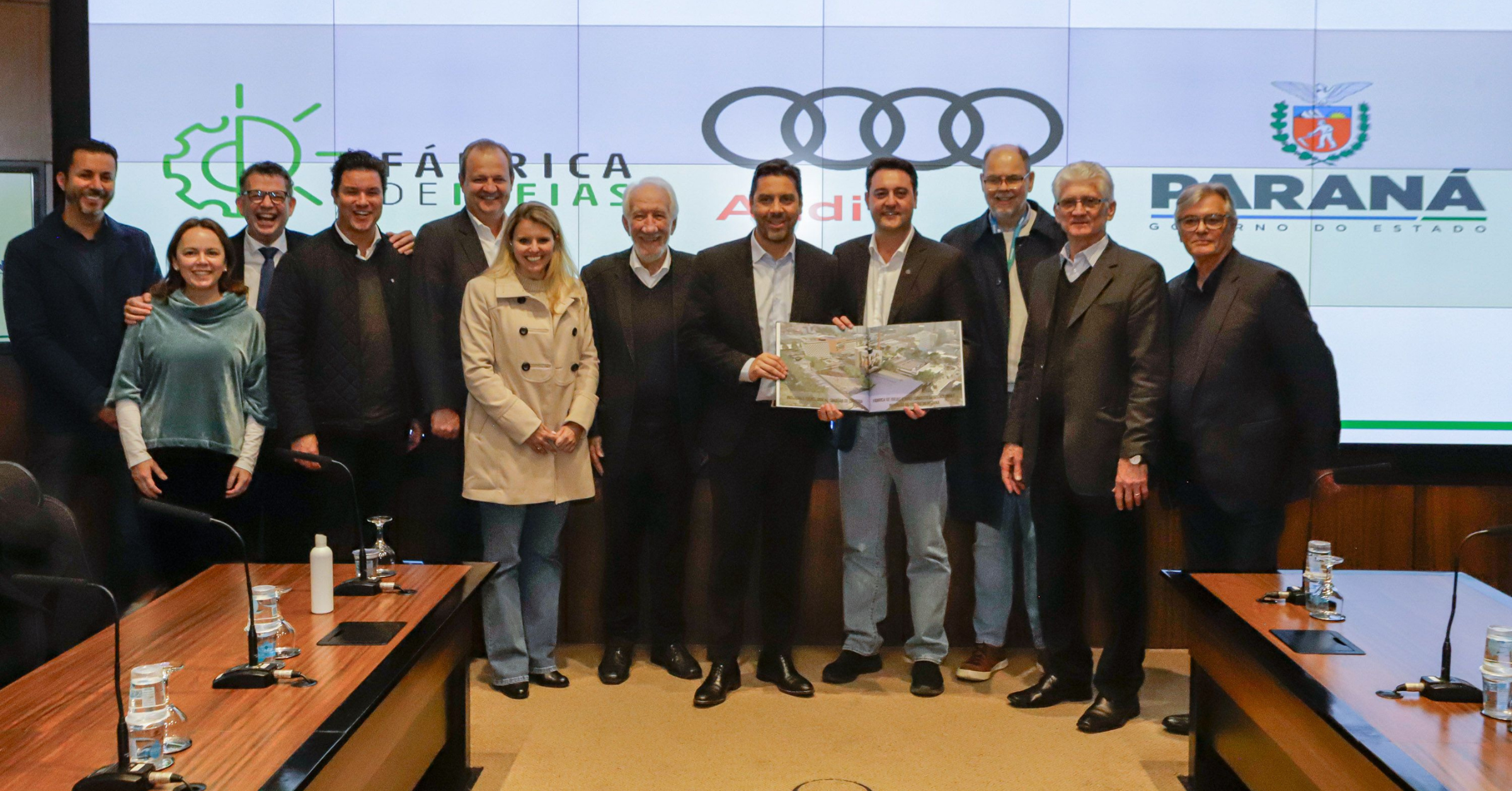 Audi do Brasil entrega projeto Fábrica de Ideias