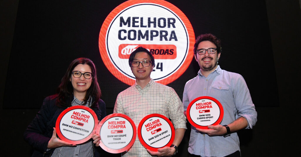 BMW fatura quatro troféus em prêmio da Revista Quatro Rodas