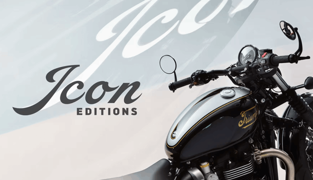 Triumph Icon Edition: design lendário e produção exclusiva