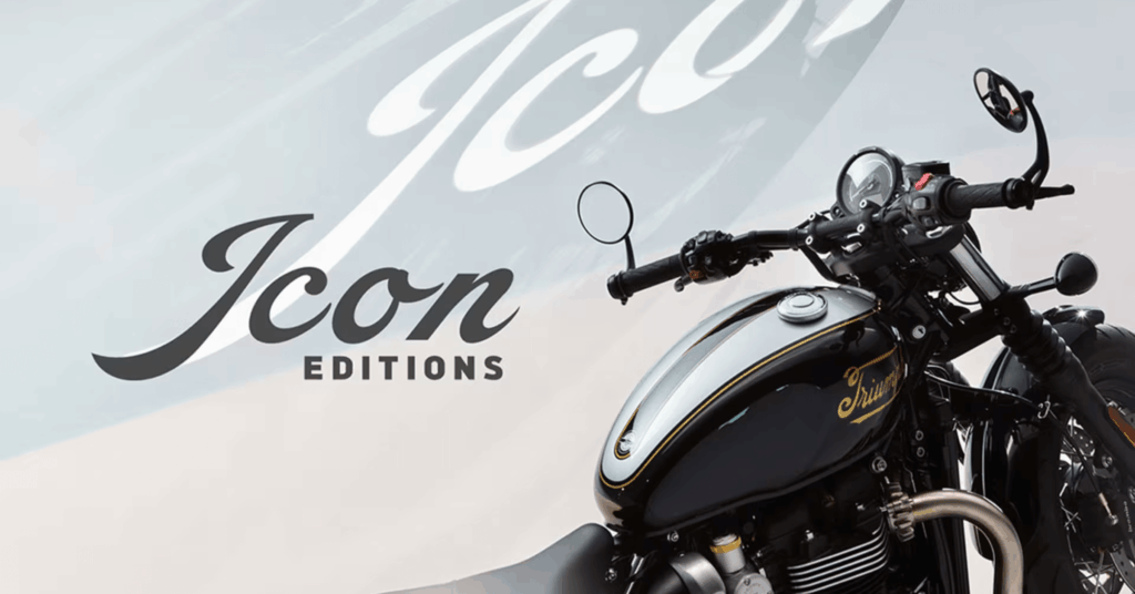 Triumph Icon Edition: Design Lendário, Produção Exclusiva E Espírito Atemporal
