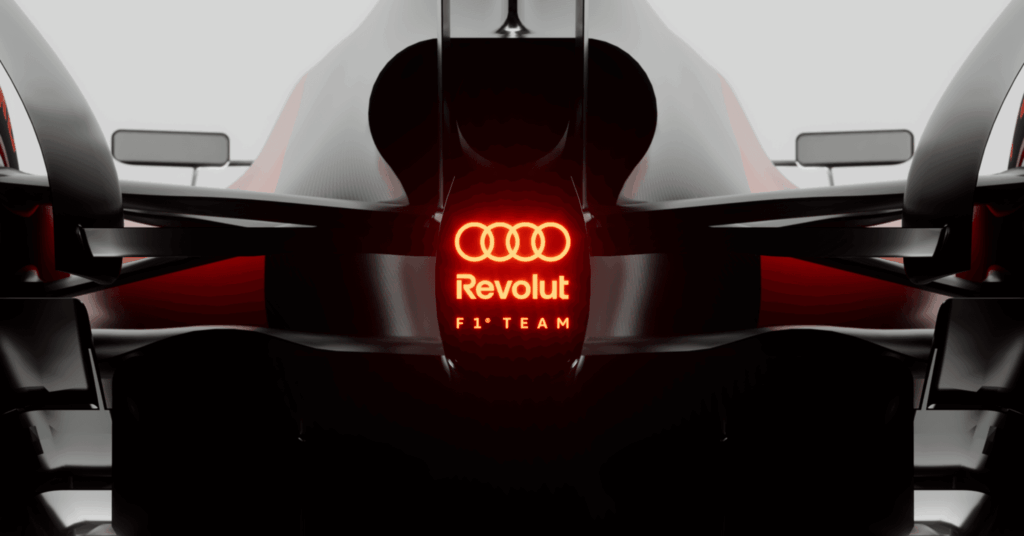 Audi Revolut F1 Team: nome oficial da equipe na Fórmula 1