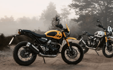 Triumph amplia a família T-Series com a Scrambler 400 XC com rodas raiadas