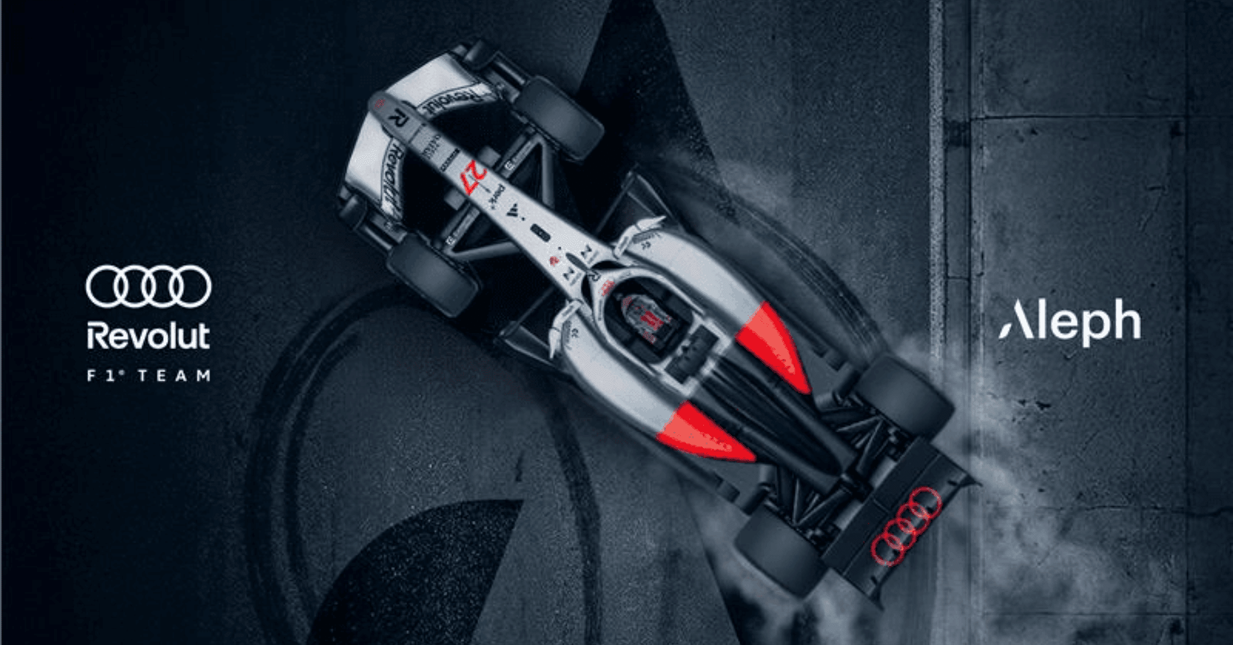 Audi Revolut F1 Team anuncia parceiros Aleph e ElevenLabs