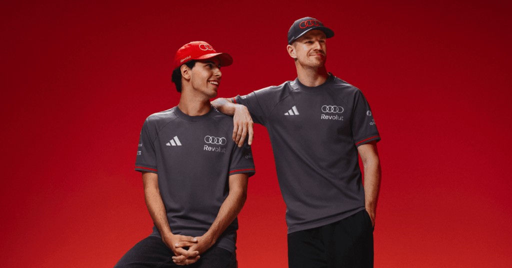 Audi e adidas apresentam coleção global para fãs de F1