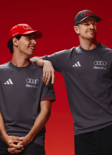 Audi e adidas apresentam coleção global para fãs de F1