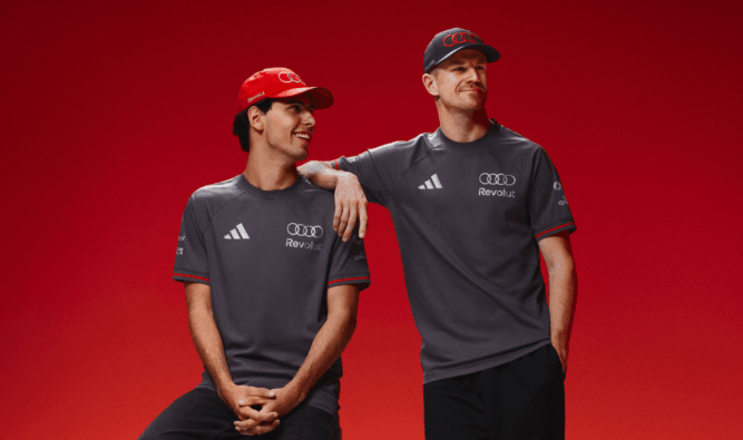 Audi e adidas apresentam coleção global para fãs de F1