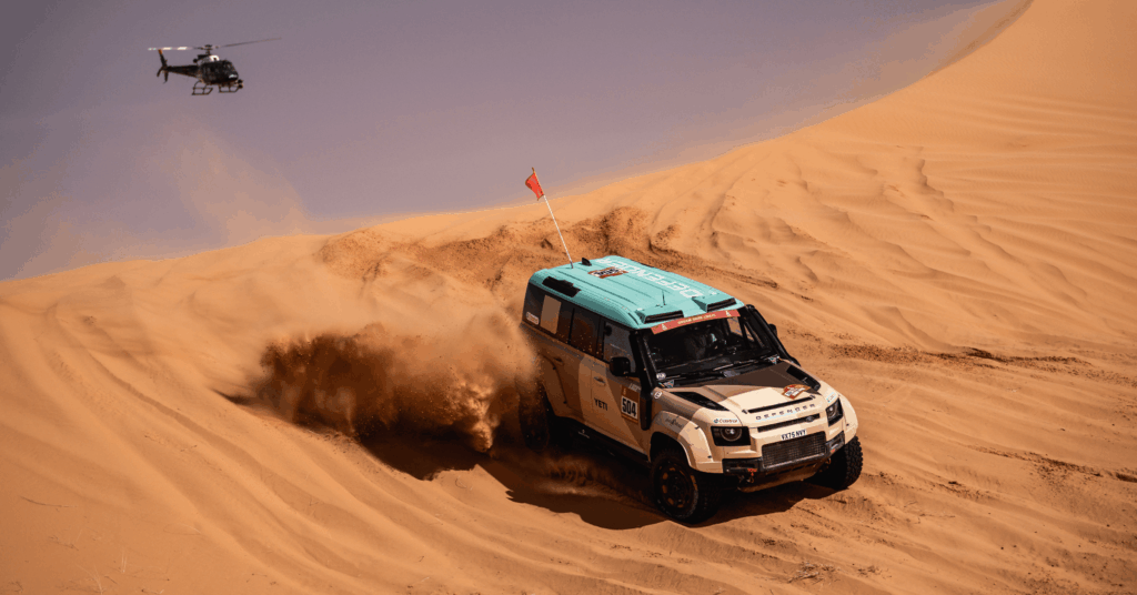 Defender Rally faz história com vitória no Dakar