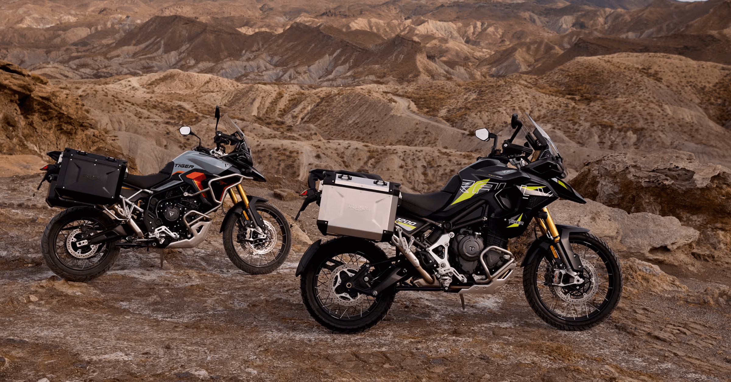 Triumph apresenta as novas Tiger Alpine e Desert Edition 2026