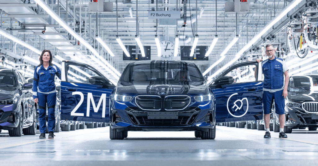 BMW Group alcança marca de 2 milhões de veículos totalmente elétricos
