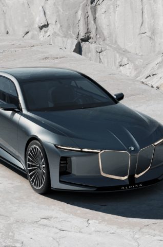 VISION BMW ALPINA: Velocidade e refinamento