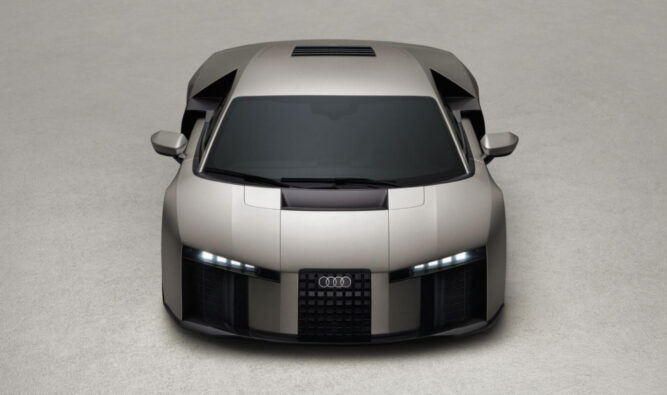 Audi apresenta superesportivo com motorização híbrida