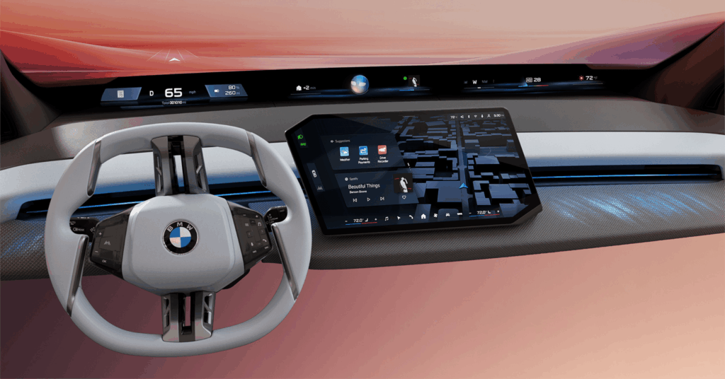 BMW iX3 é o primeiro carro da marca com o revolucionário BMW Panoramic iDrive