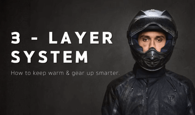 Como pilotar no inverno: o sistema de 3 camadas