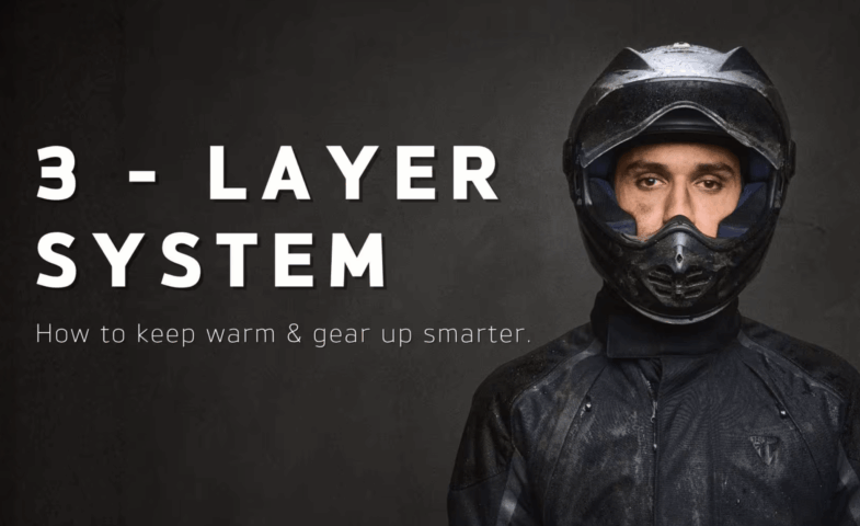 Como pilotar no inverno: o sistema de 3 camadas