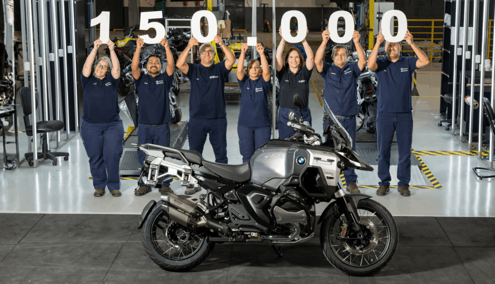 BMW Motorrad atinge 150 mil motocicletas no 10º aniversário de planta