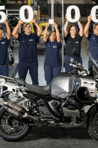 BMW Motorrad atinge 150 mil motocicletas no 10º aniversário de planta