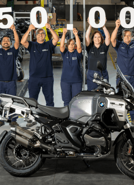 BMW Motorrad atinge 150 mil motocicletas no 10º aniversário de planta