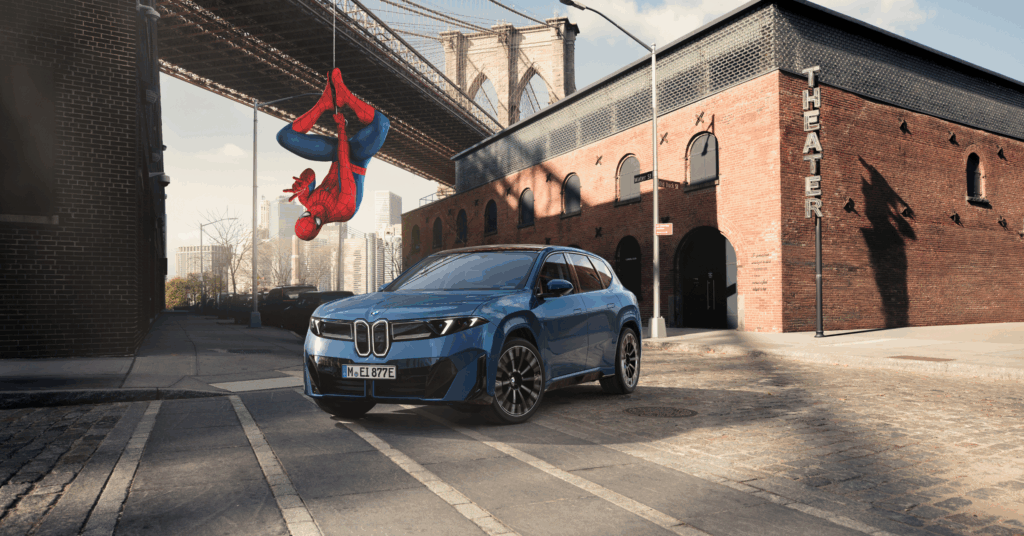 BMW leva mobilidade moderna a “Homem-Aranha™: Um Novo Dia”