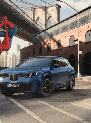 BMW leva mobilidade moderna a “Homem-Aranha™: Um Novo Dia”