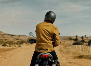 O que é o couro perfurado AirFlow da Triumph?