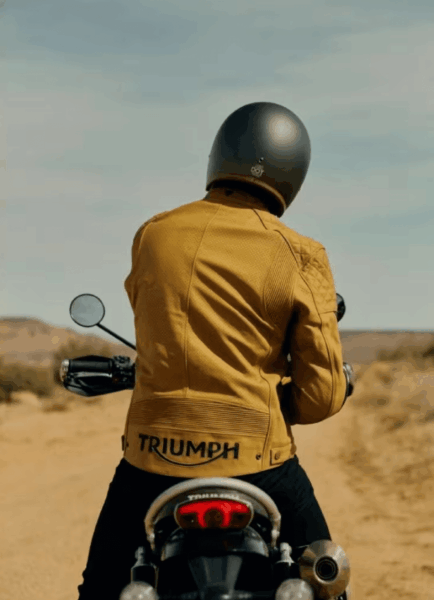 O que é o couro perfurado AirFlow da Triumph?