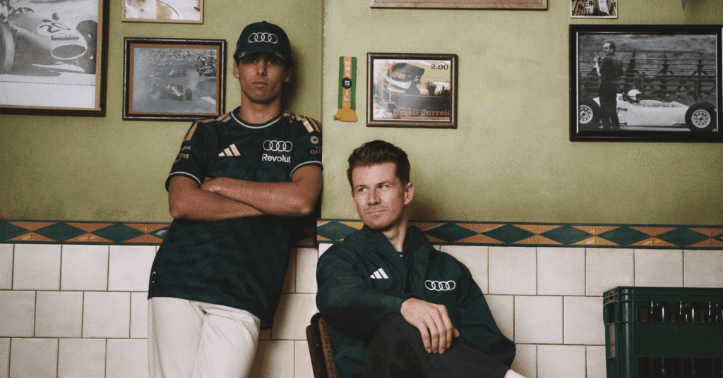 Equipe Audi Revolut F1® Team e Adidas lançam coleção inspirada em SP