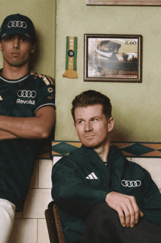 Equipe Audi Revolut F1® Team e Adidas lançam coleção inspirada em SP