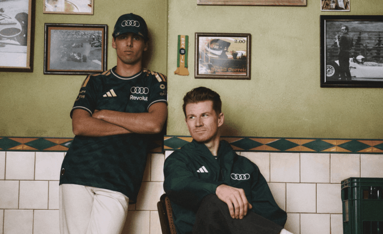 Equipe Audi Revolut F1® Team e Adidas lançam coleção inspirada em SP