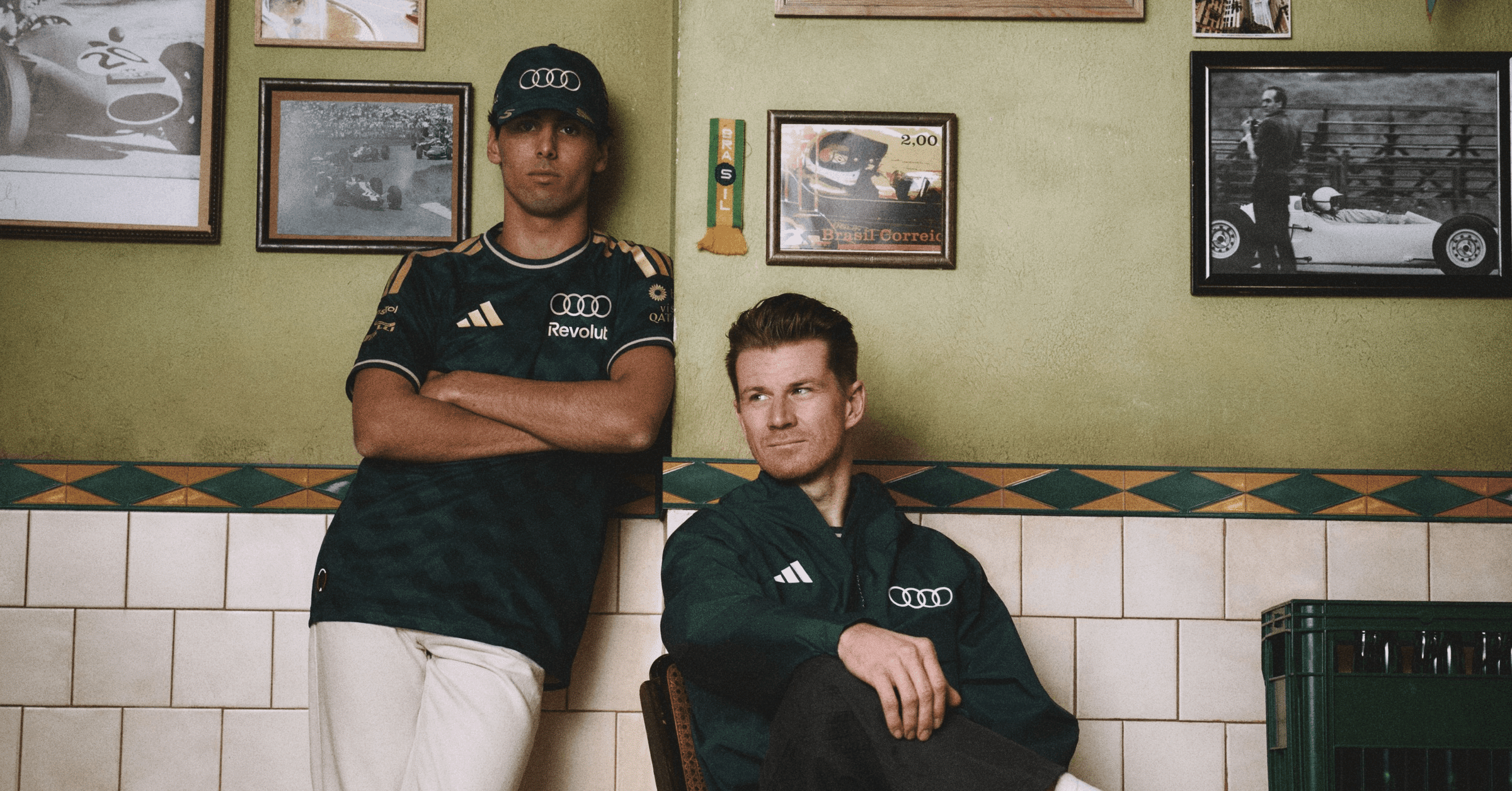 Equipe Audi Revolut F1® Team e Adidas lançam coleção inspirada em SP